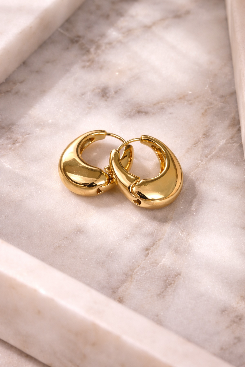 Minimalist Huggie Hoop Earrings