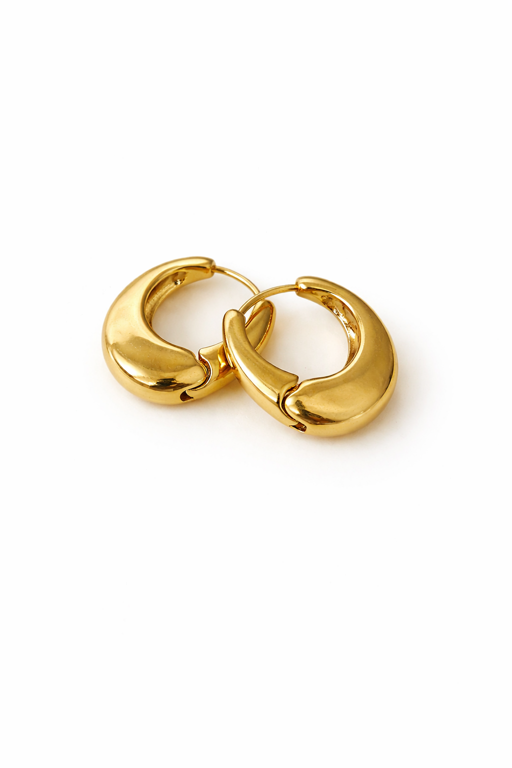 Minimalist Huggie Hoop Earrings